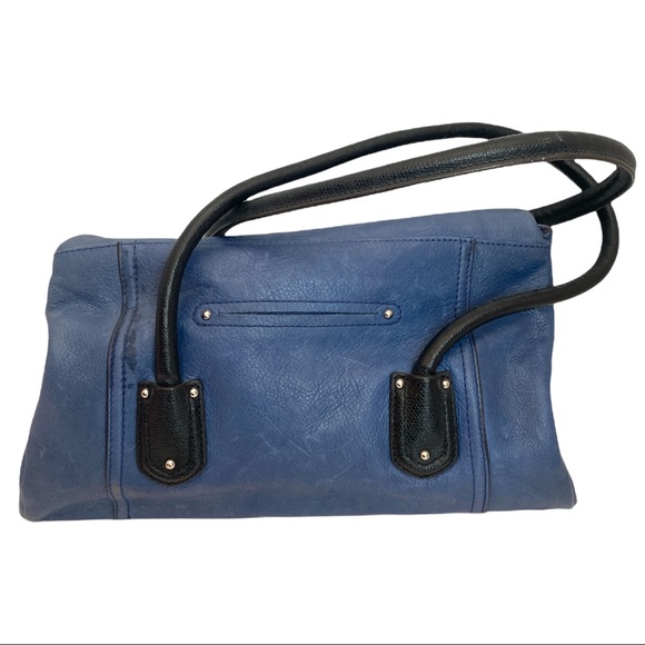 MAKOWSKY Blue Leather Hand Bag - Picture 5 of 5